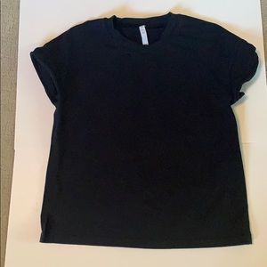 Lululemon Black Short Sleeve Shirt Size:10